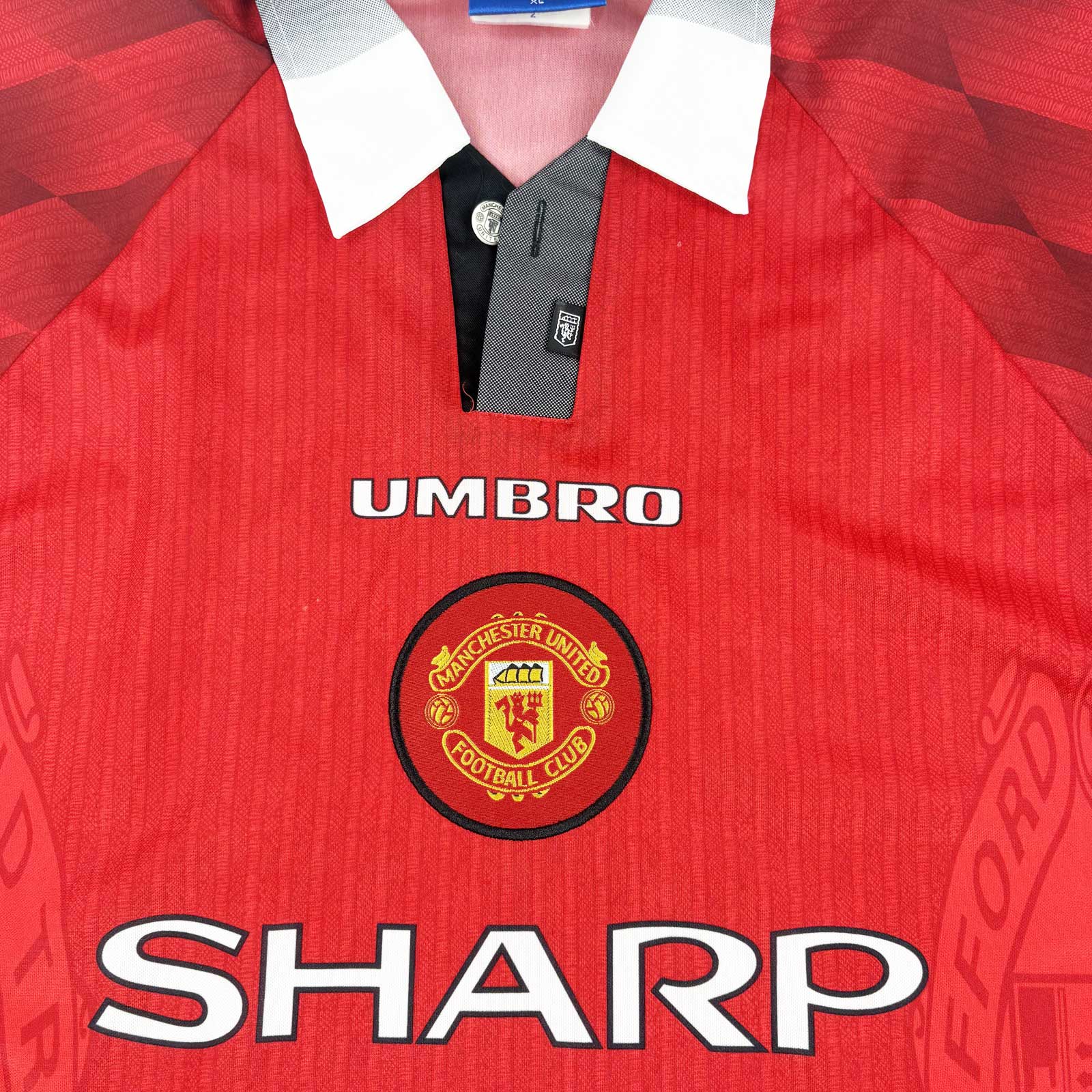 MANCHESTER UNITED 1996/98 HOME SHIRT - #10 BECKHAM