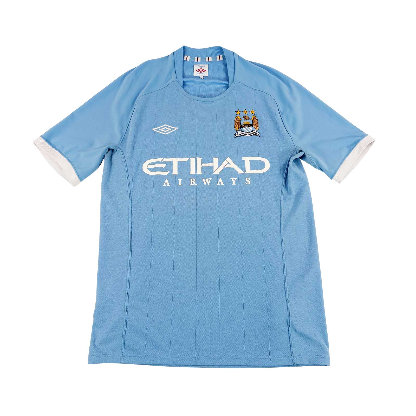 MANCHESTER CITY 2010/11 HOME SHIRT - #38 BOYATA