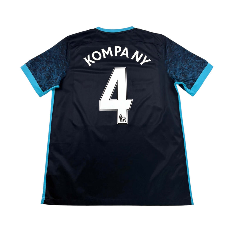 MANCHESTER CITY 2015/16 AWAY SHIRT - #4 KOMPANY
