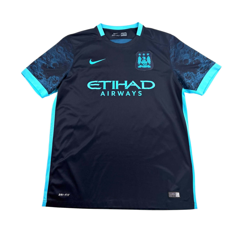 MANCHESTER CITY 2015/16 AWAY SHIRT - #4 KOMPANY