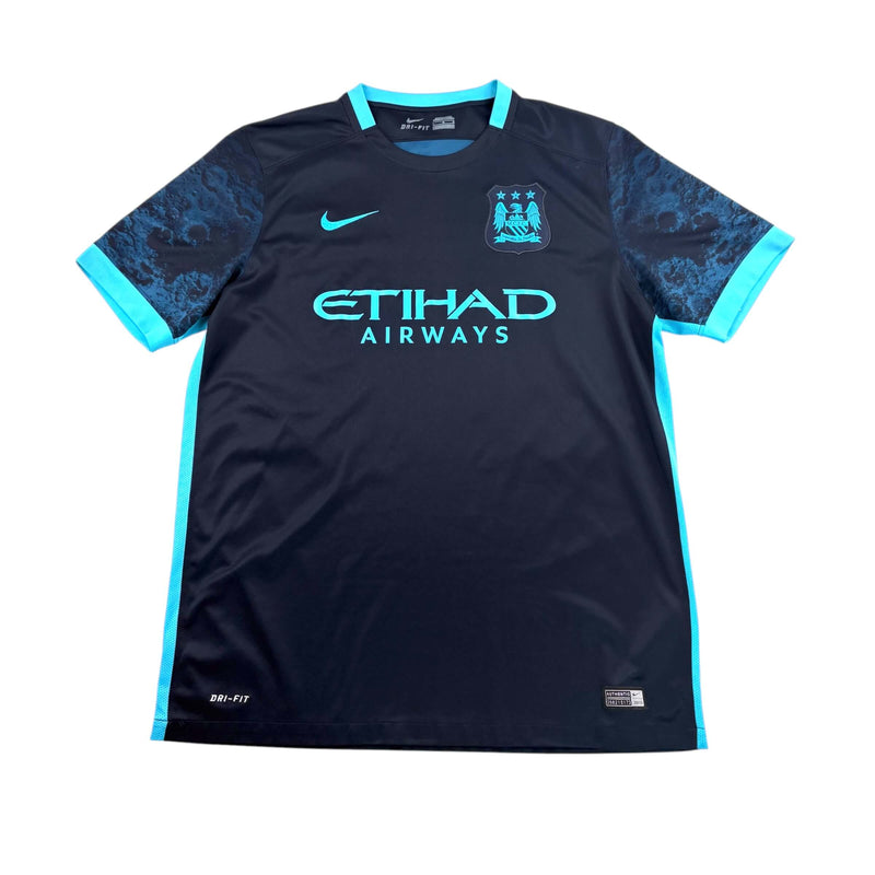 MANCHESTER CITY 2015/16 AWAY SHIRT - #4 KOMPANY