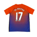 MANCHESTER CITY 2016/17 THIRD SHIRT - #17 DE BRUYNE 
