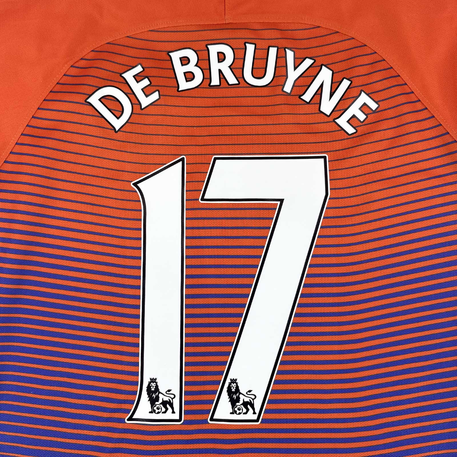 MANCHESTER CITY 2016/17 THIRD SHIRT - #17 DE BRUYNE 