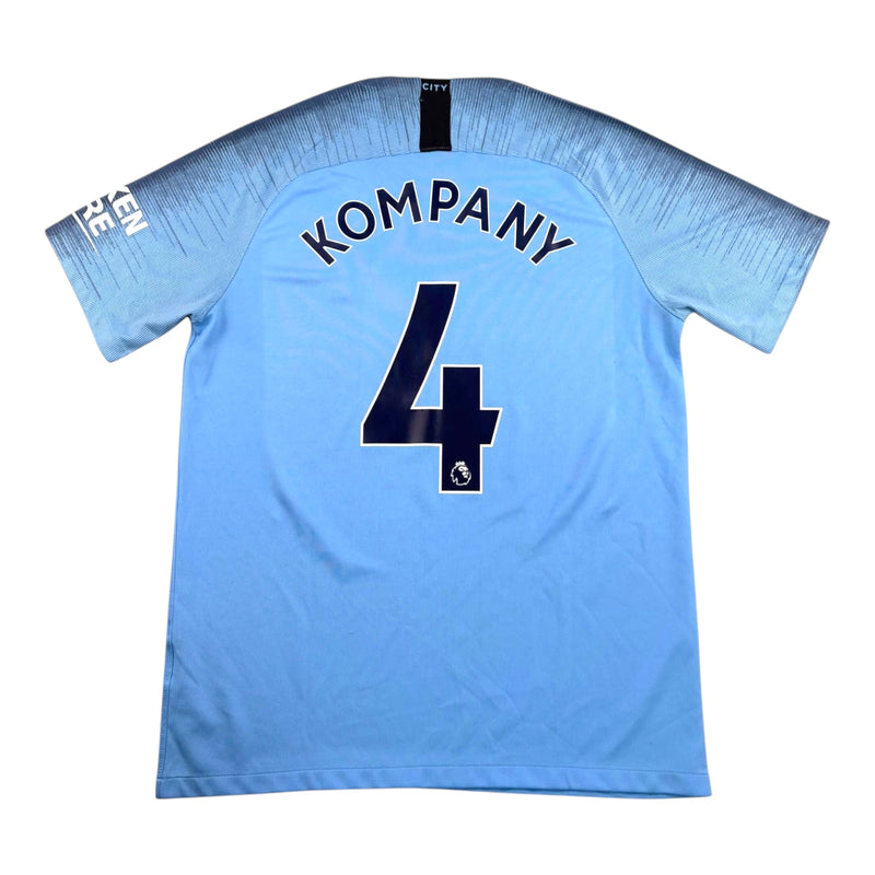 MANCHESTER CITY 2018/19 HOME SHIRT - #4 KOMPANY