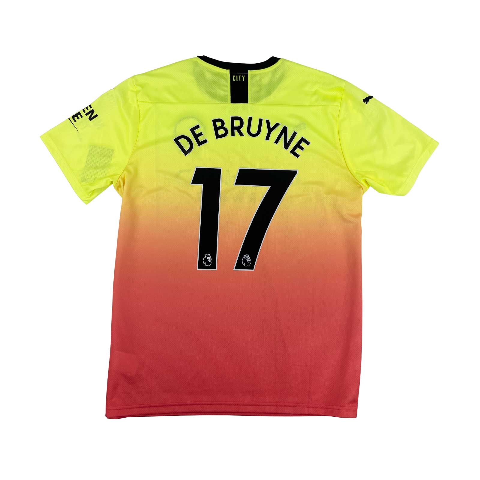 MANCHESTER CITY 2019/20 THIRD SHIRT - #17 DE BRUYNE (SIZE XL) NWT