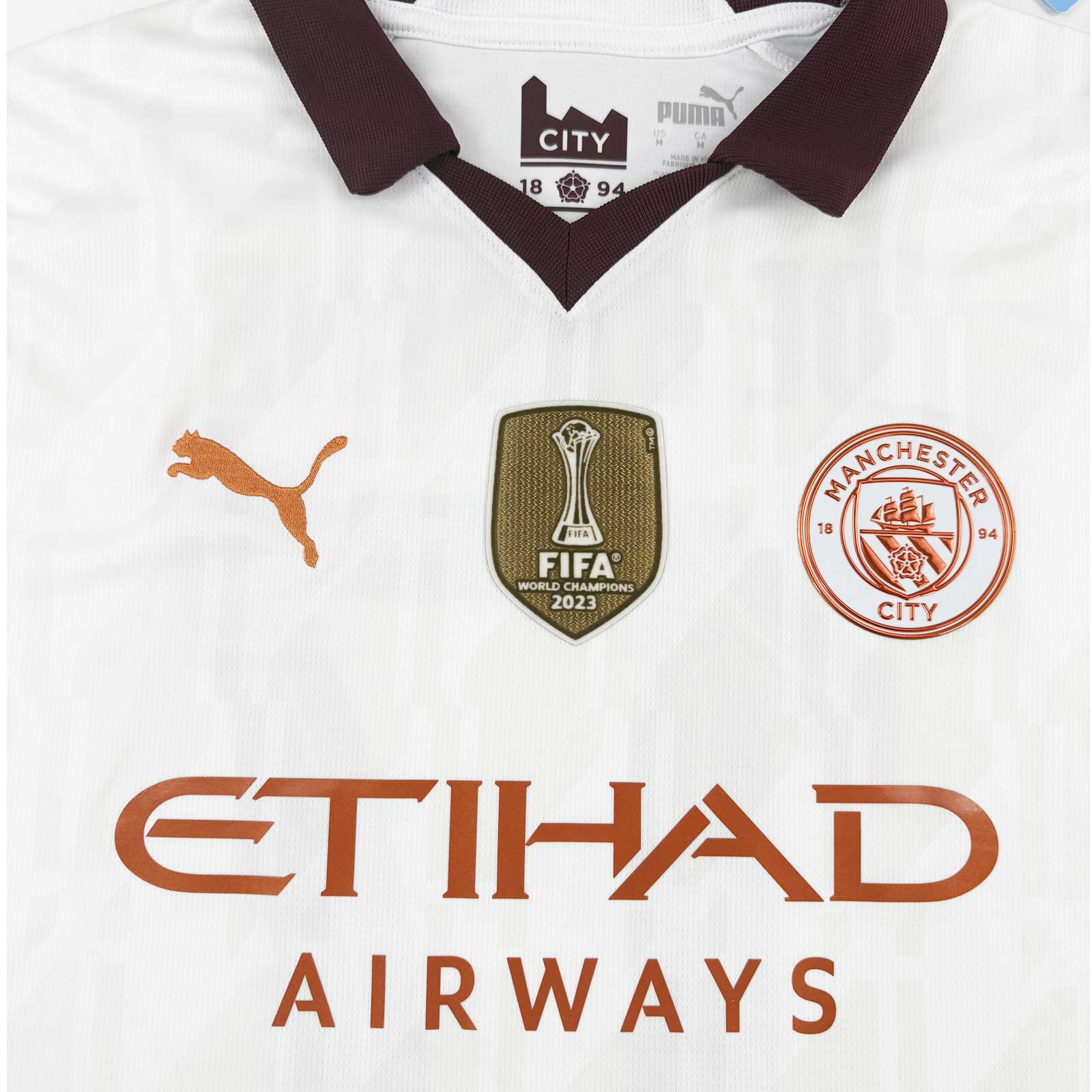 MANCHESTER CITY 2023/24 AWAY SHIRT - #17 DE BRUYNE