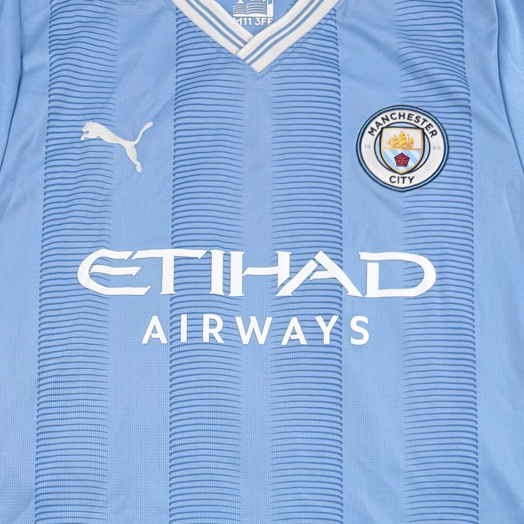 MANCHESTER CITY 2023/24 HOME SHIRT - #9 HAALAND