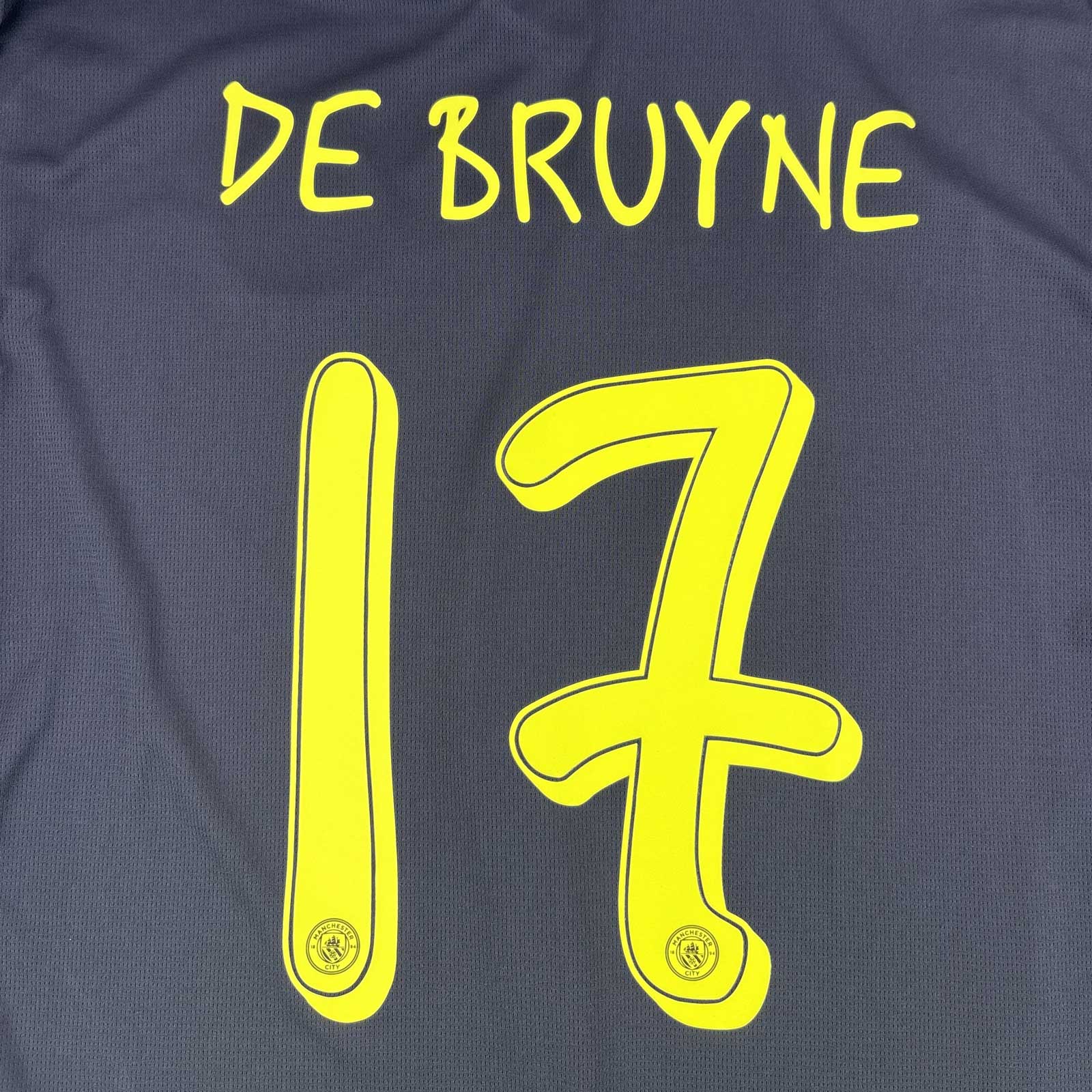 MANCHESTER CITY 2024/25 AWAY SHIRT - #17 DE BRUYNE 