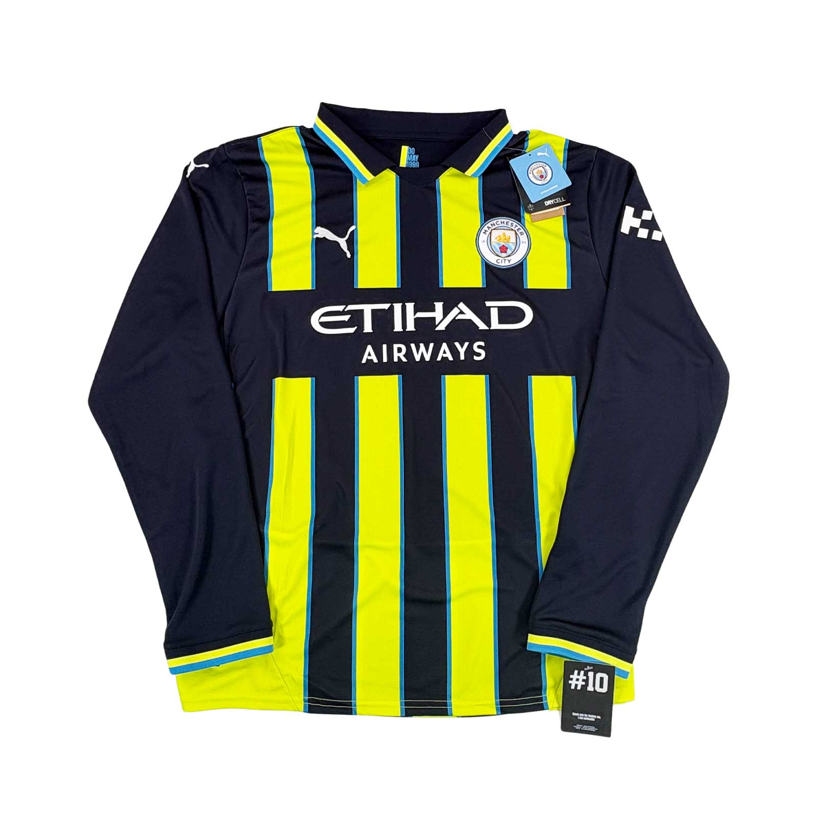 MANCHESTER CITY 2024/25 AWAY SHIRT - #17 DE BRUYNE 
