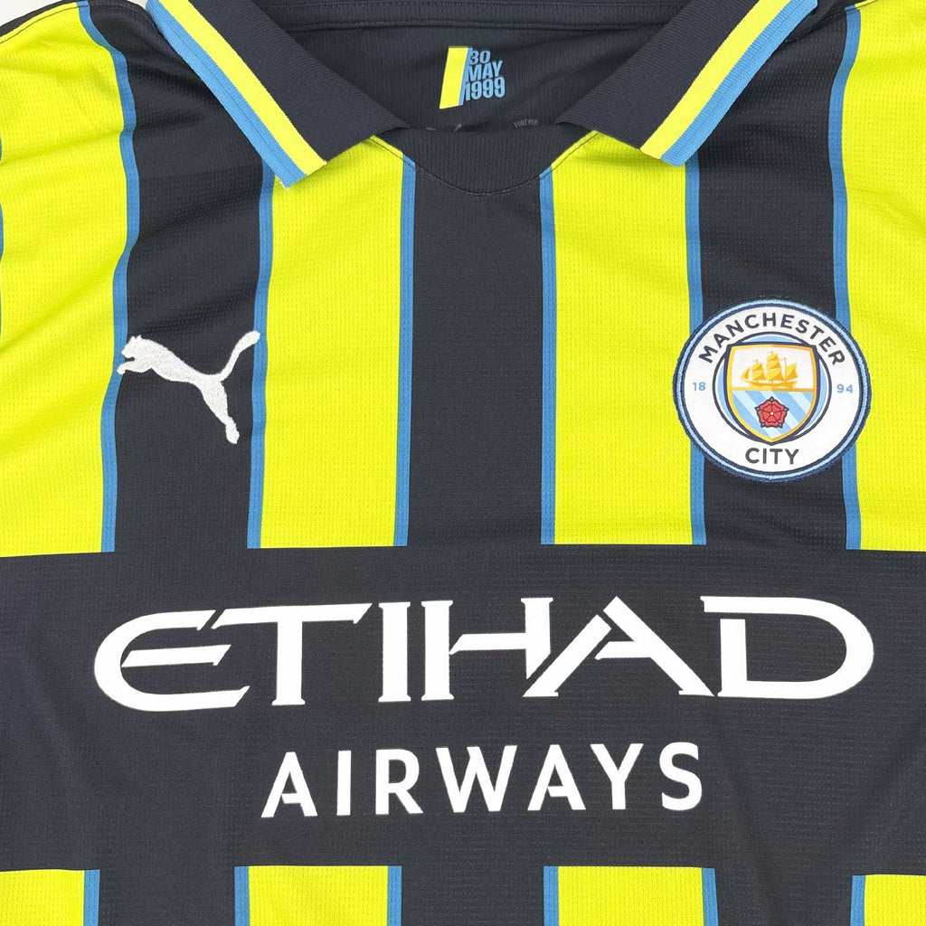 MANCHESTER CITY 2024/25 AWAY SHIRT - #17 DE BRUYNE 