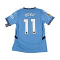 MANCHESTER CITY 2024/25 HOME SHIRT - #11 DOKU 
