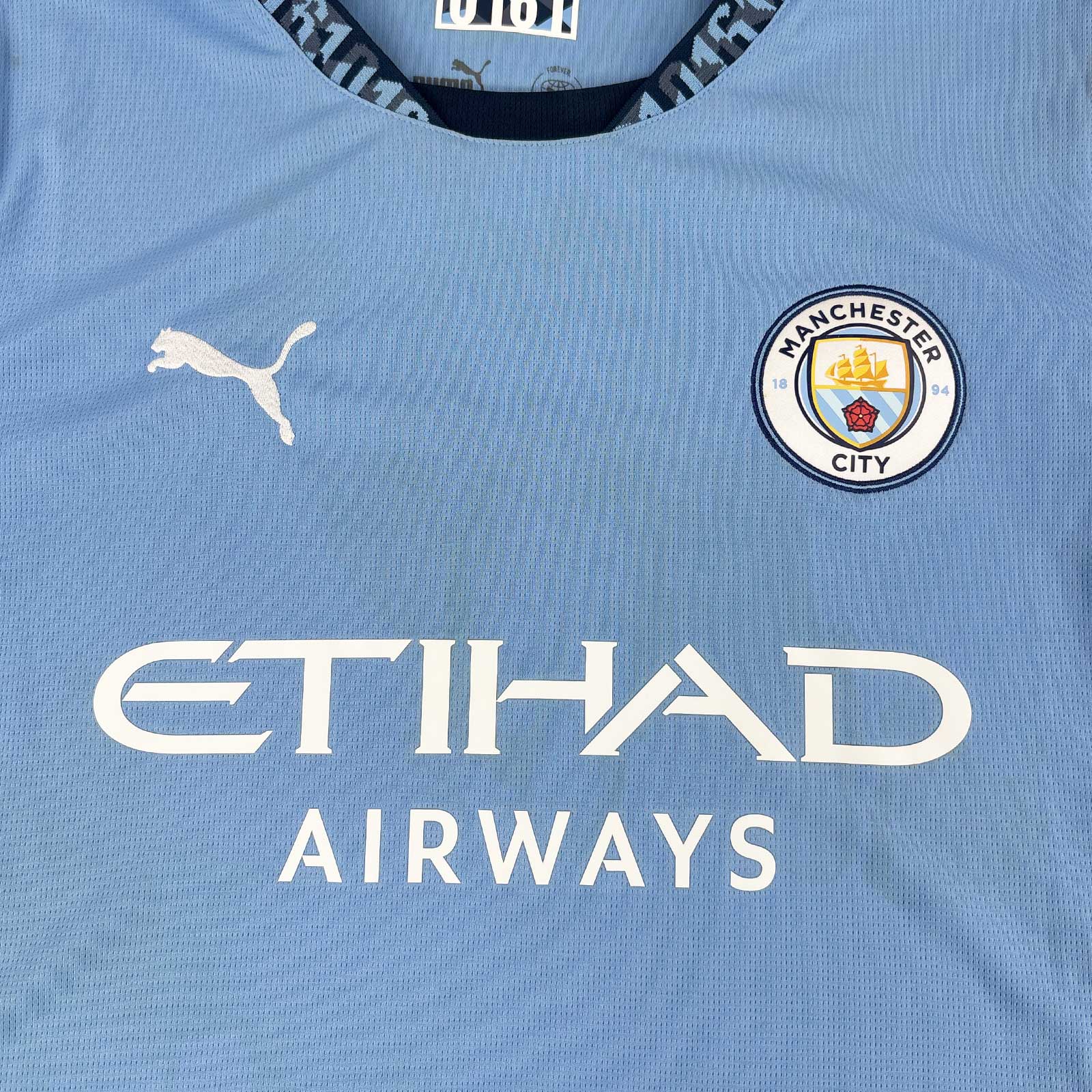MANCHESTER CITY 2024/25 HOME SHIRT - #11 DOKU 