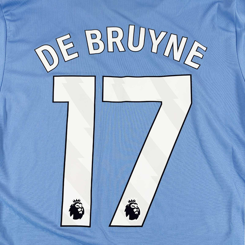 MANCHESTER CITY 2024/25 HOME SHIRT - #17 DE BRUYNE