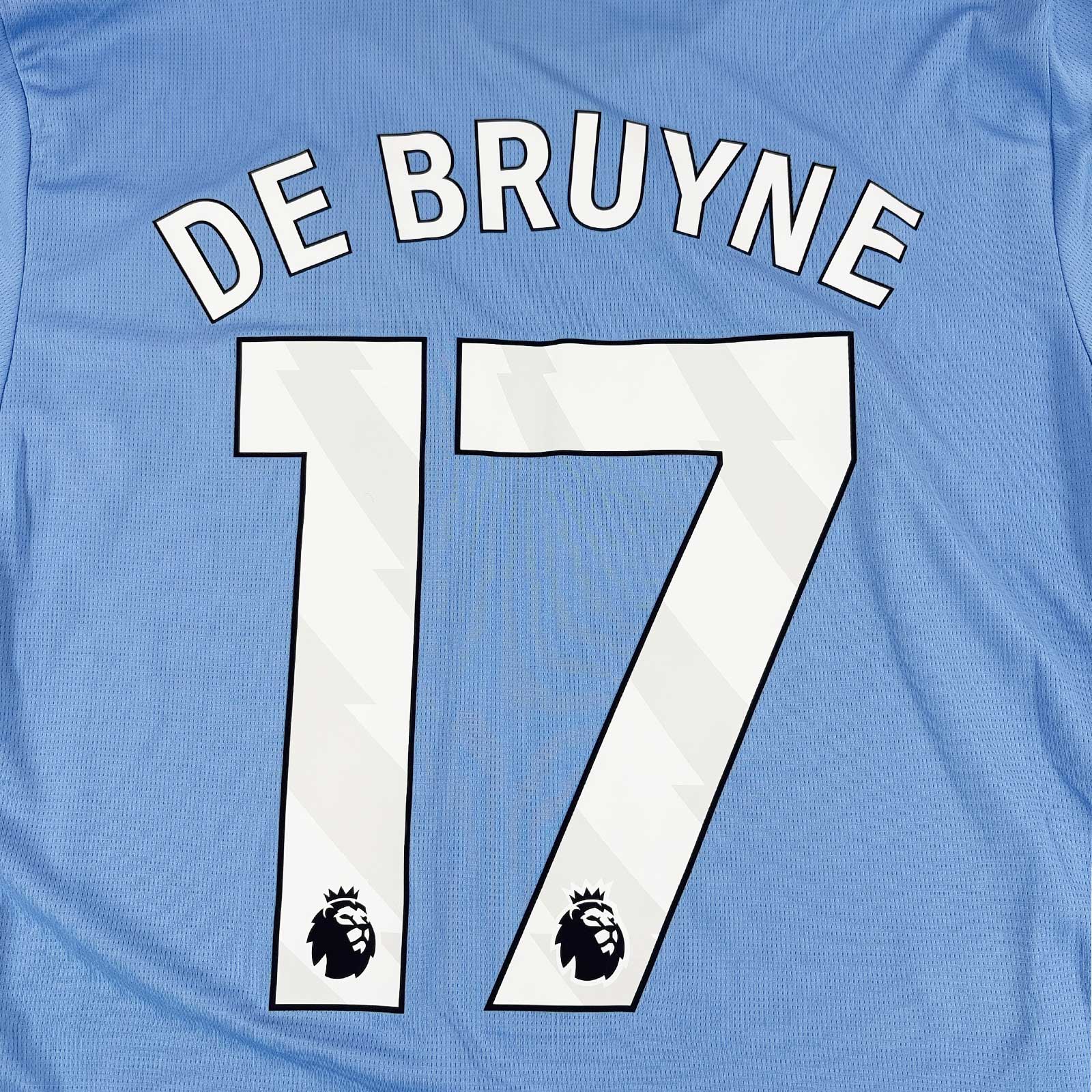 MANCHESTER CITY 2024/25 HOME SHIRT - #17 DE BRUYNE