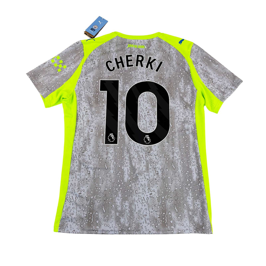 MANCHESTER CITY 2025/26 THIRD SHIRT - #10 CHERKI 