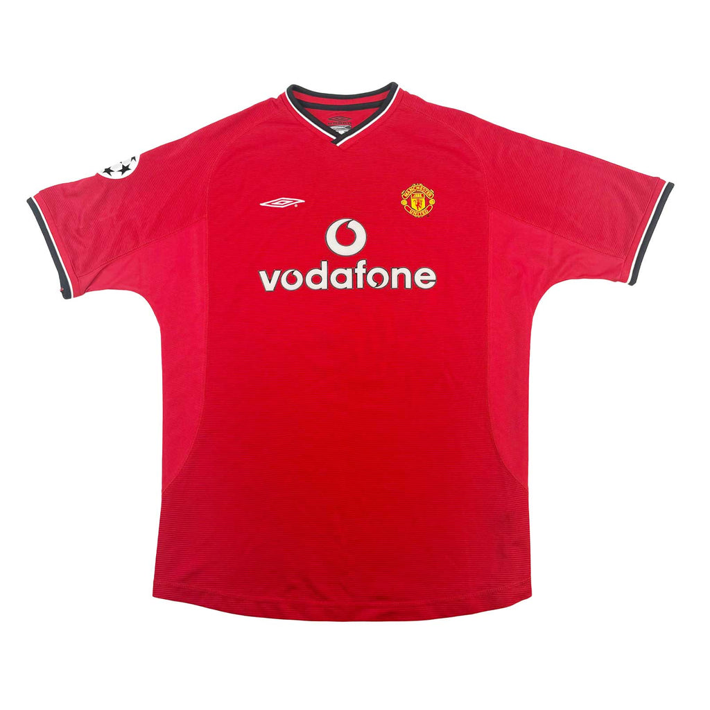 MANCHESTER UNITED 2000/02 HOME SHIRT - #7 BECKHAM