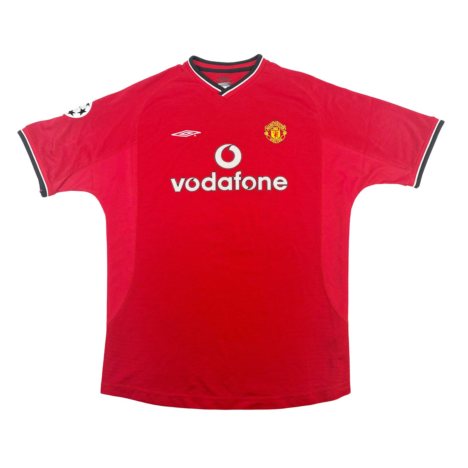MANCHESTER UNITED 2000/02 HOME SHIRT - #7 BECKHAM