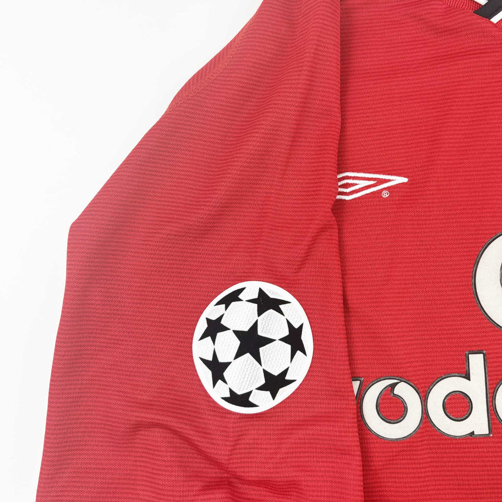 MANCHESTER UNITED 2000/02 HOME SHIRT - #7 BECKHAM