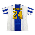MANCHESTER UNITED 1994/95 THIRD SHIRT - #24 BECKHAM