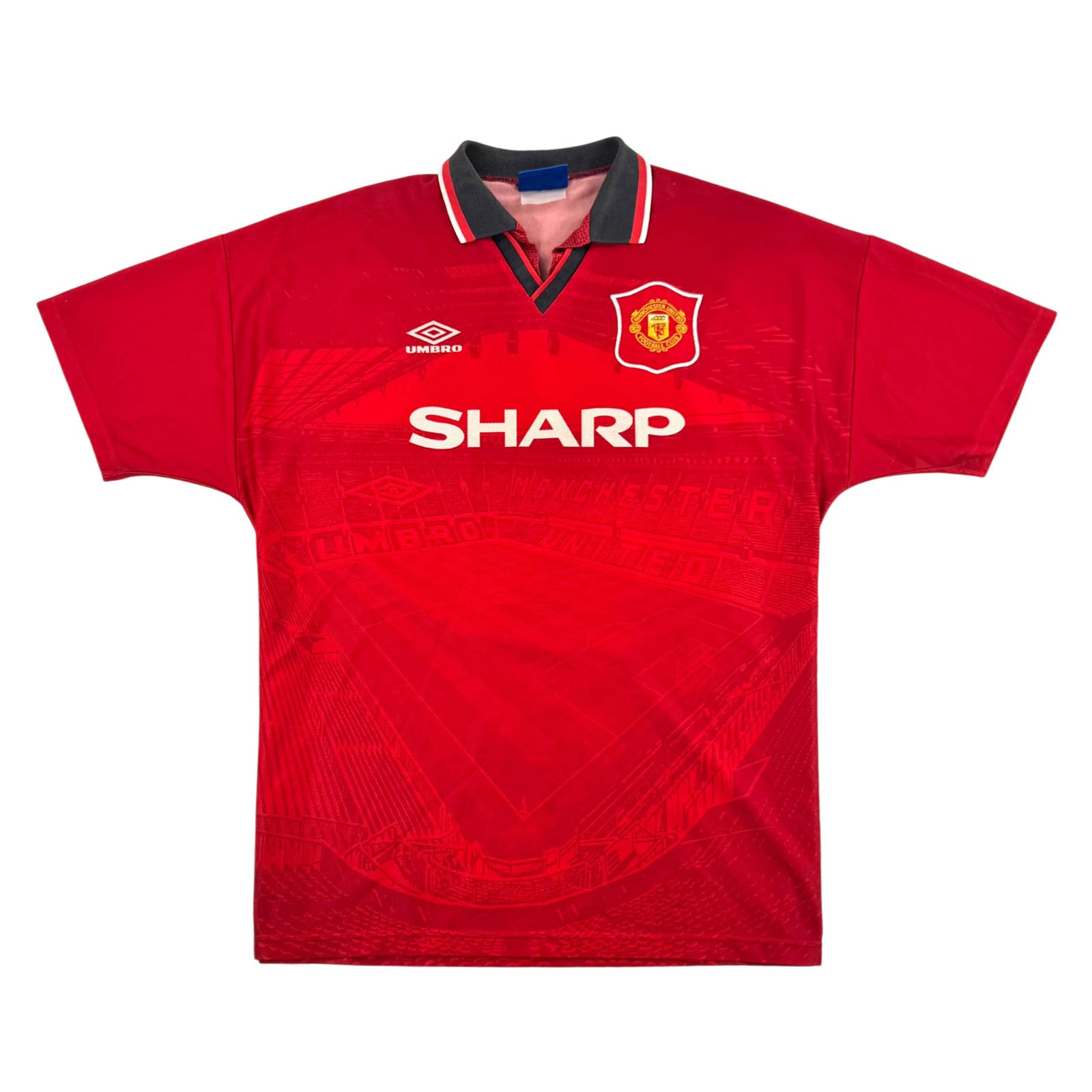 MANCHESTER UNITED 1994/96 HOME SHIRT - #8 INCE 