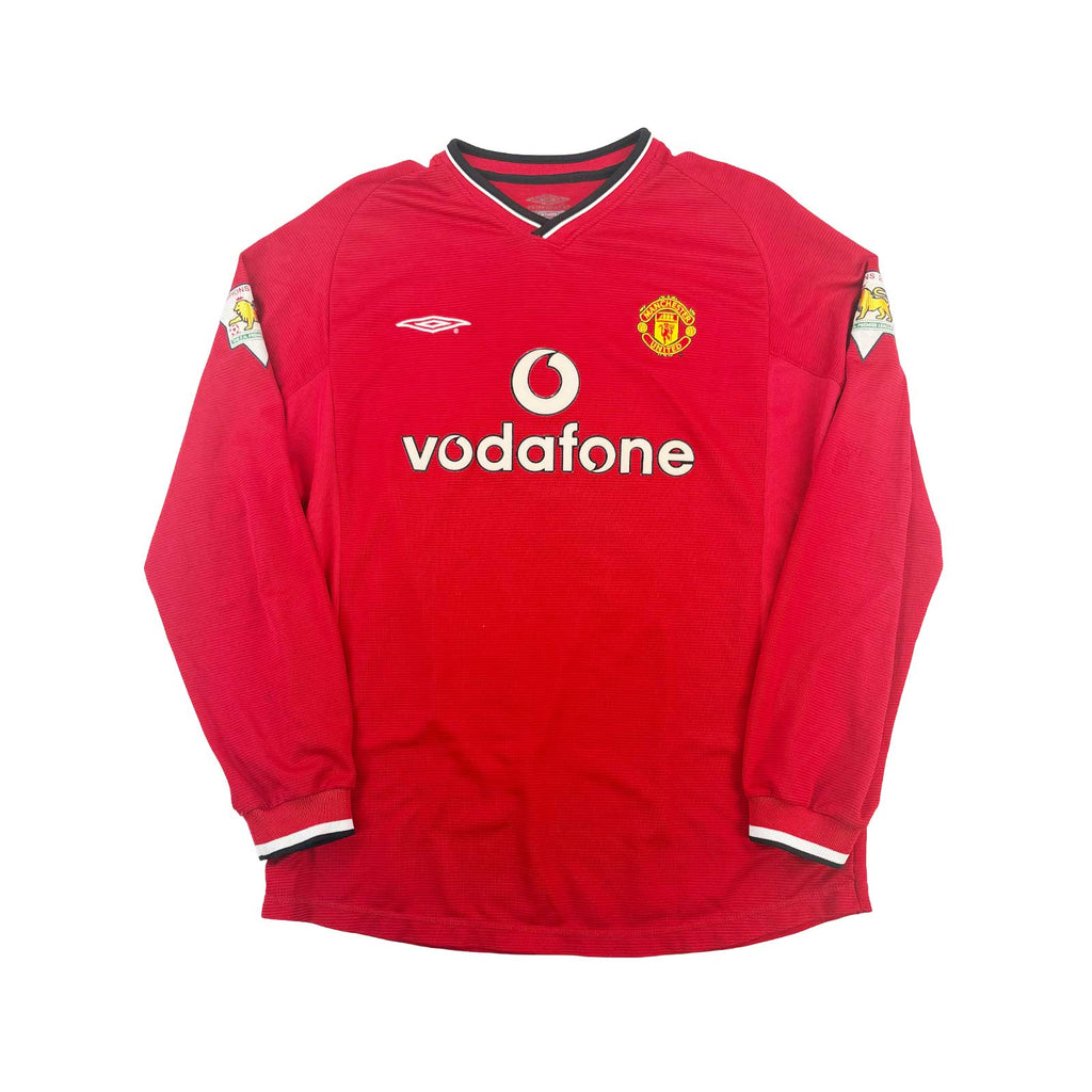 MANCHESTER UNITED 2000/02 HOME SHIRT - #7 BECKHAM