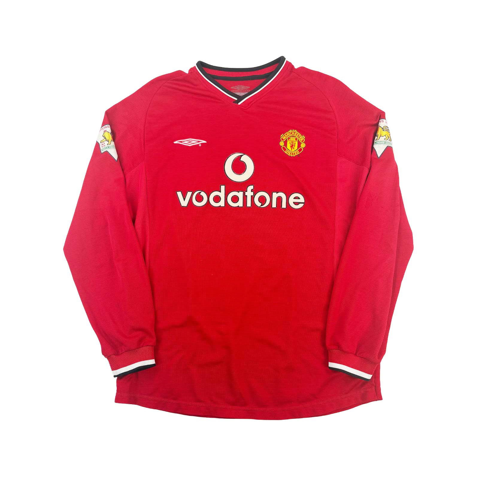 MANCHESTER UNITED 2000/02 HOME SHIRT - #7 BECKHAM