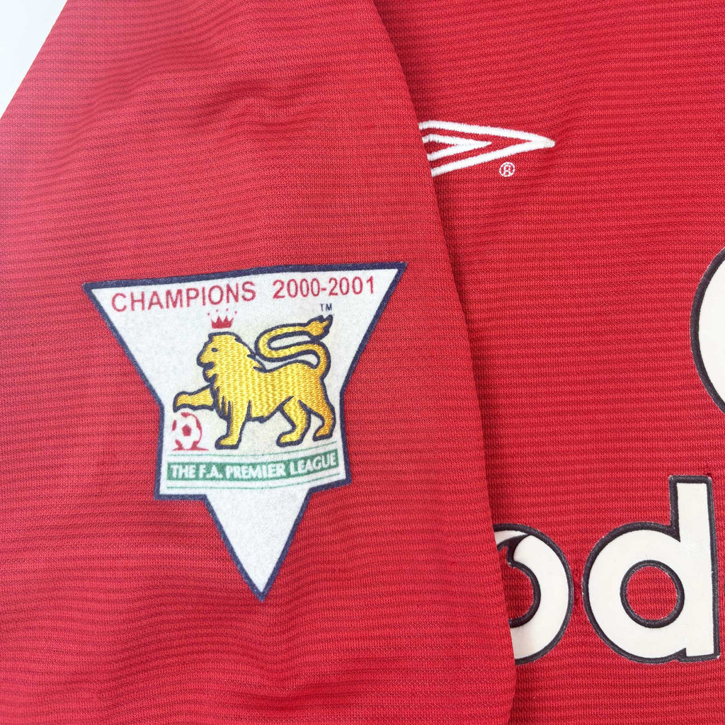 MANCHESTER UNITED 2000/02 HOME SHIRT - #7 BECKHAM