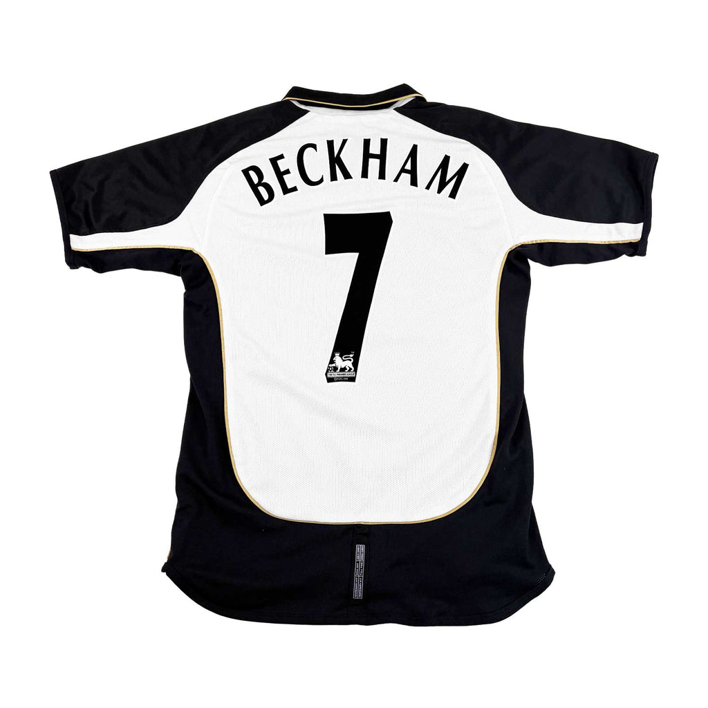 MANCHESTER UNITED 2001/02 AWAY SHIRT - #7 BECKHAM 