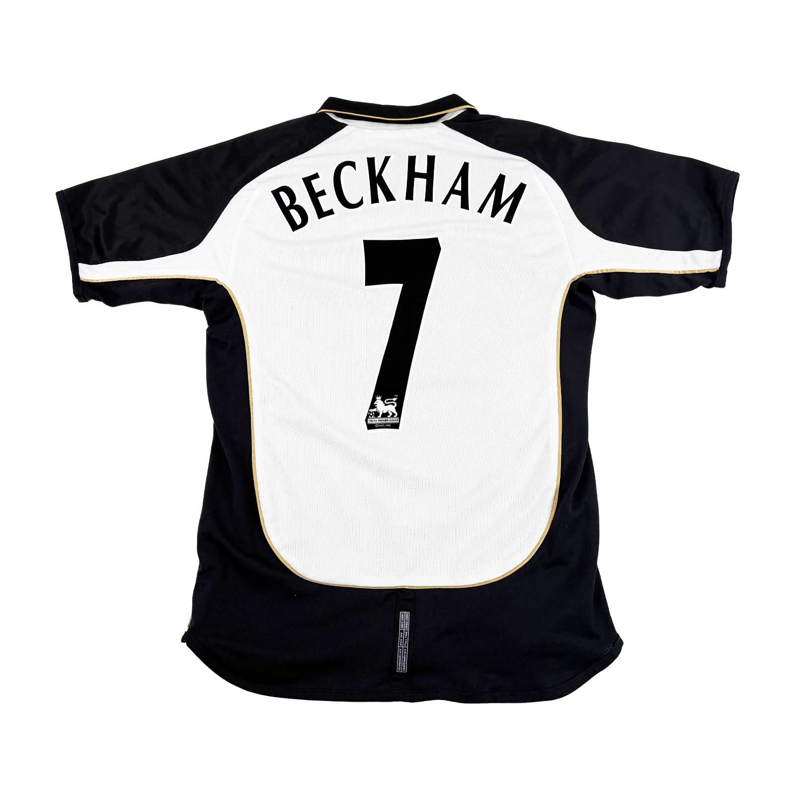 MANCHESTER UNITED 2001/02 AWAY SHIRT - #7 BECKHAM 