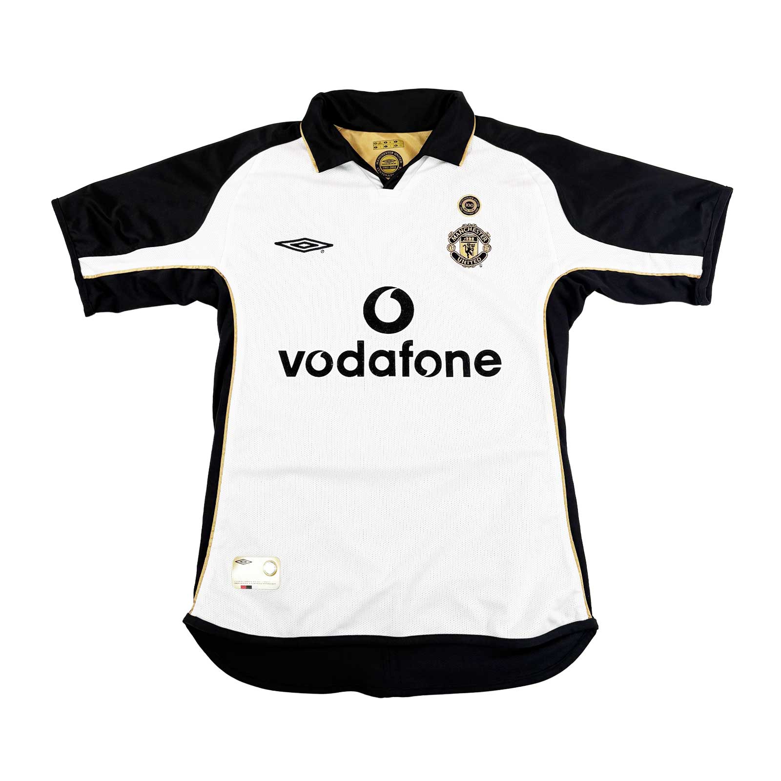 MANCHESTER UNITED 2001/02 AWAY SHIRT - #7 BECKHAM 