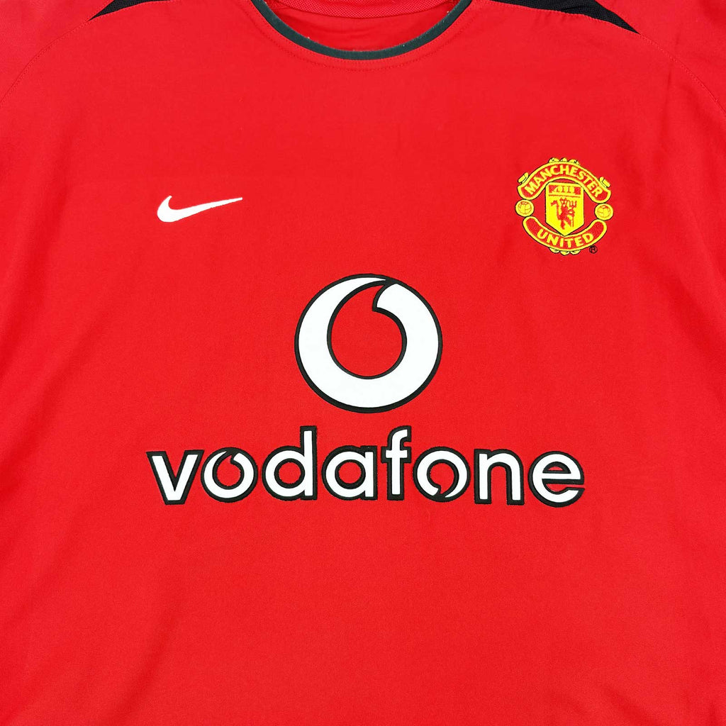 MANCHESTER UNITED 2002/04 HOME SHIRT - #7 RONALDO