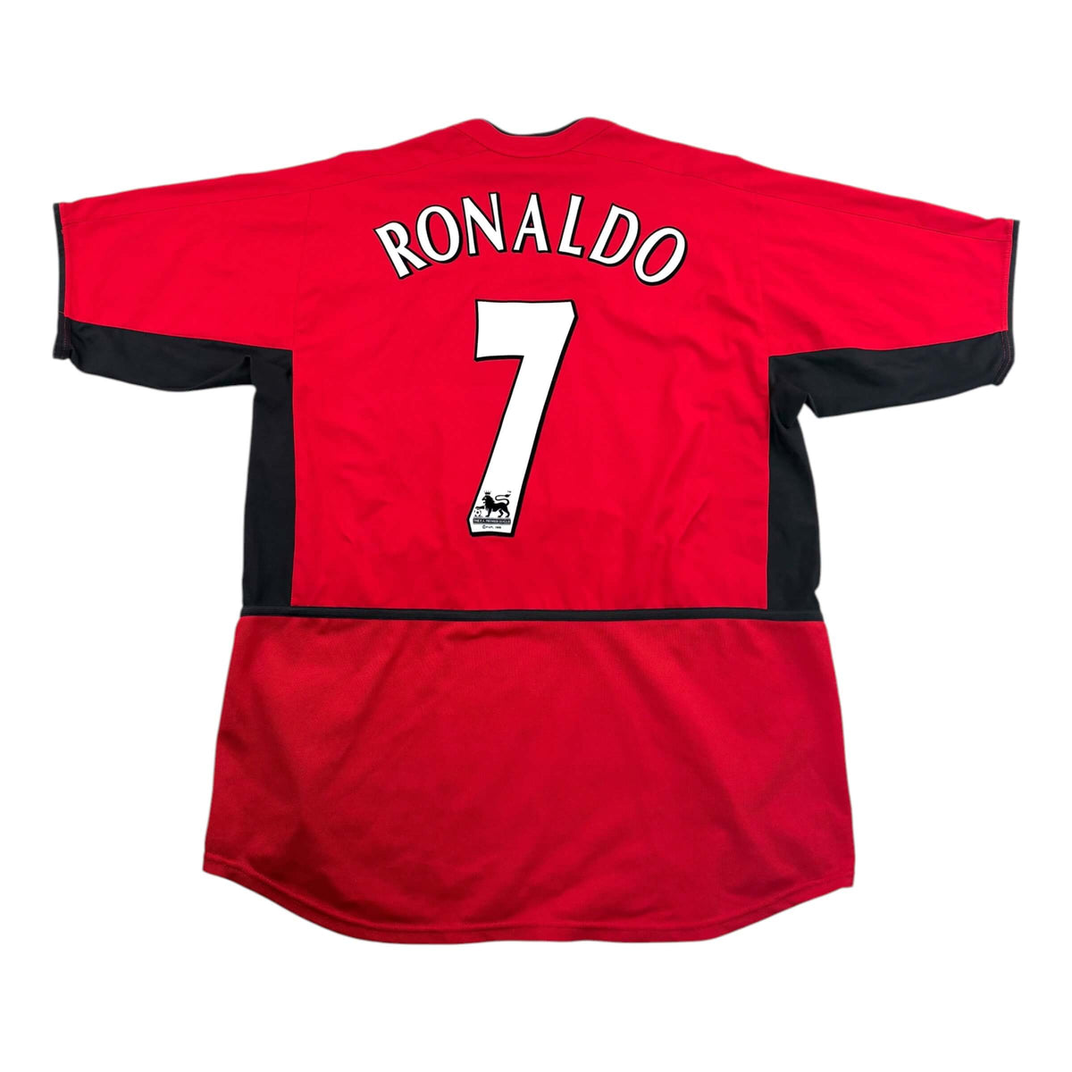 MANCHESTER UNITED 2002/04 HOME SHIRT - #7 RONALDO