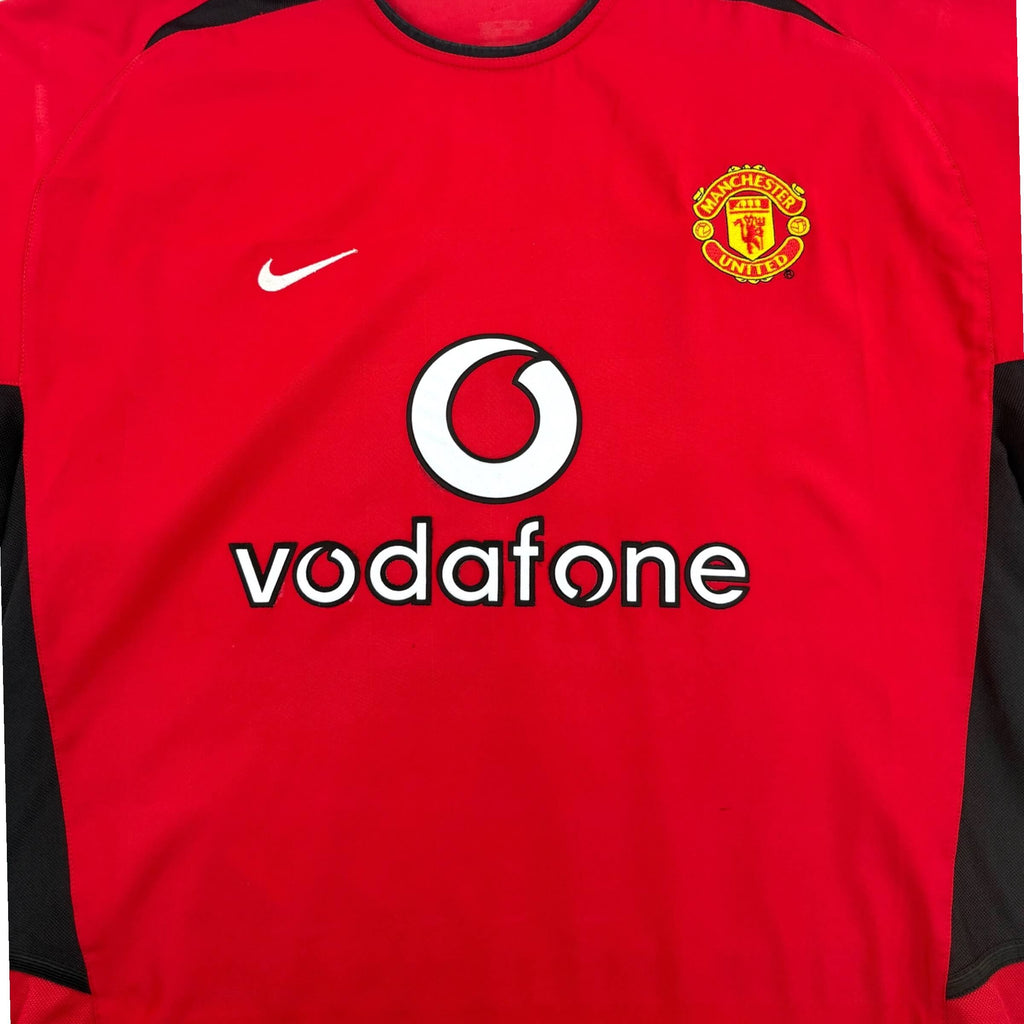 MANCHESTER UNITED 2002/04 HOME SHIRT - #7 RONALDO