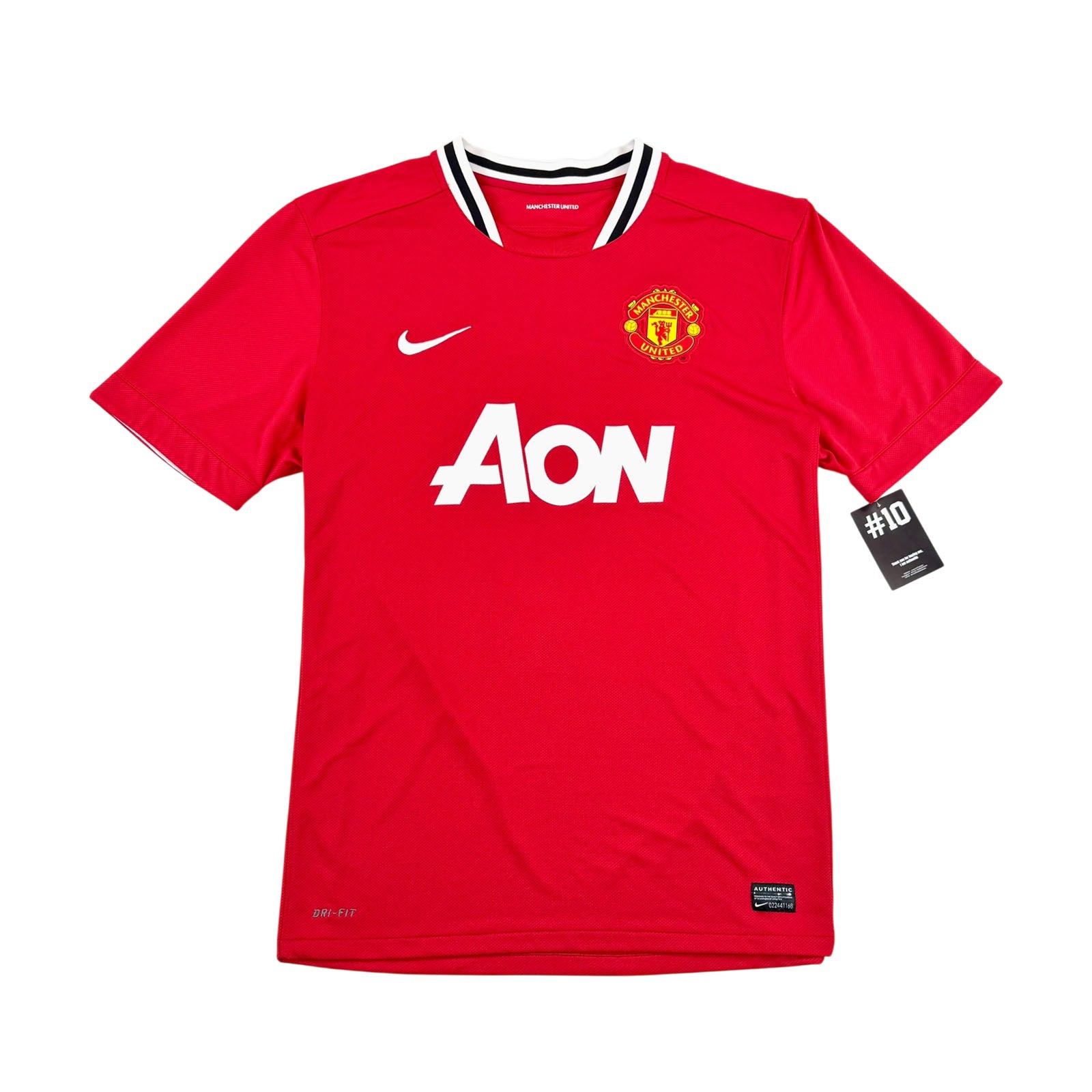 MANCHESTER UNITED 2011/12 HOME SHIRT - #3 EVRA