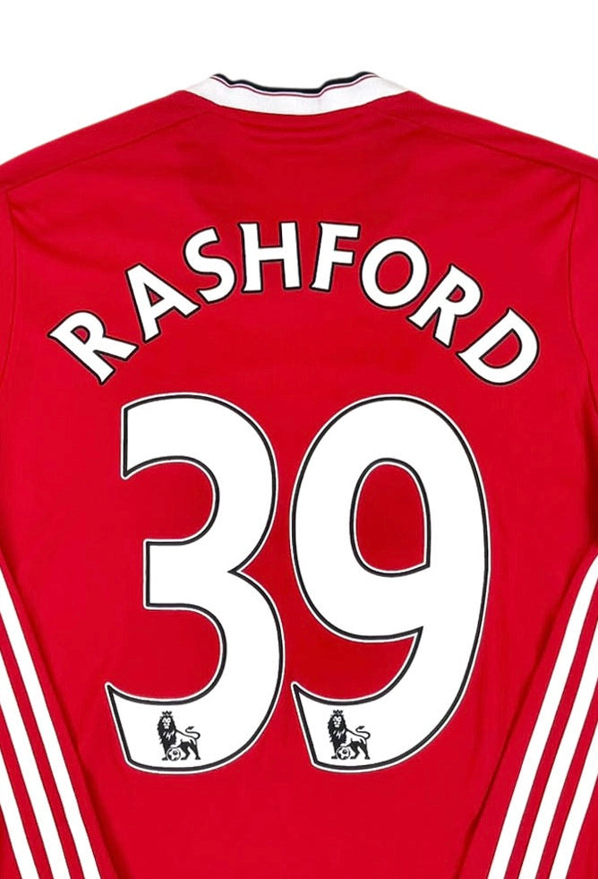 MANCHESTER UNITED 2015 16 HOME SHIRTLS 39 RASHFORD Back Detail