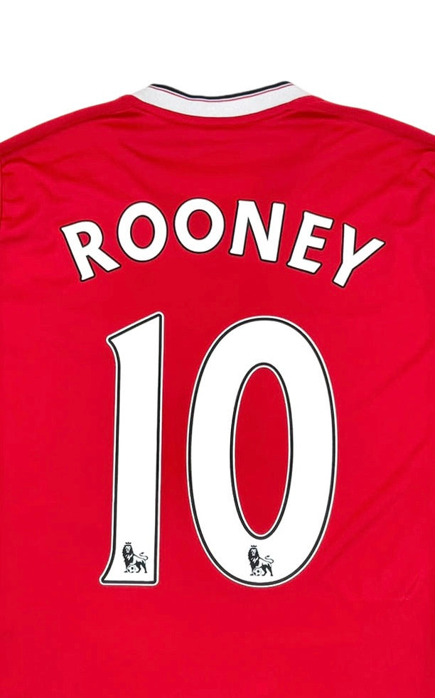 MANCHESTER UNITED 2015 16 HOME SHIRT 10ROONEY Back Detail