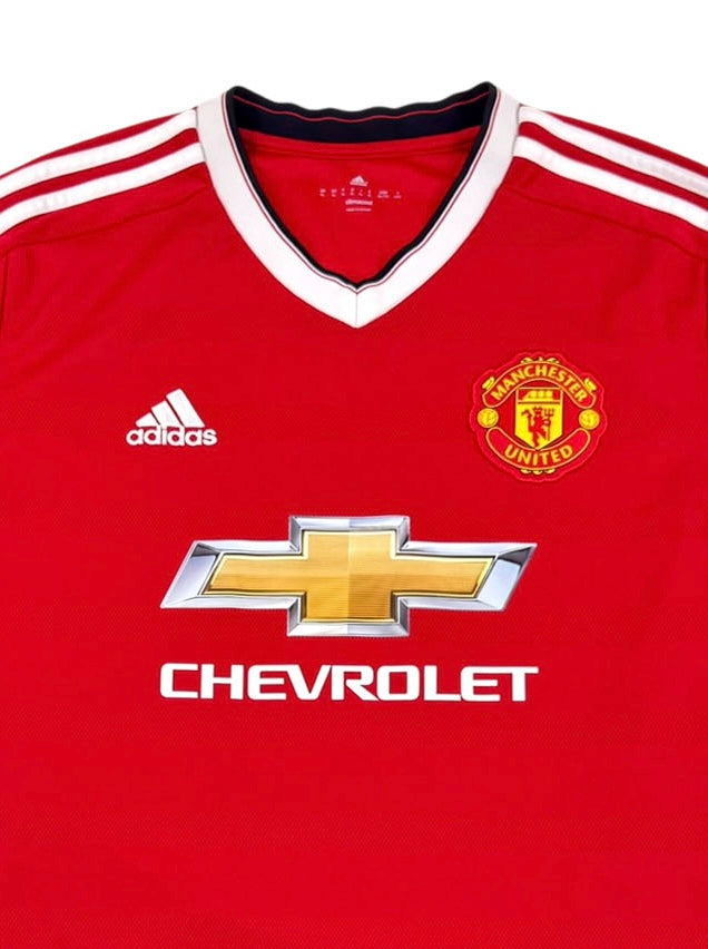 MANCHESTER UNITED 2015 16 HOME SHIRT 39 RASHFORD Front Detail