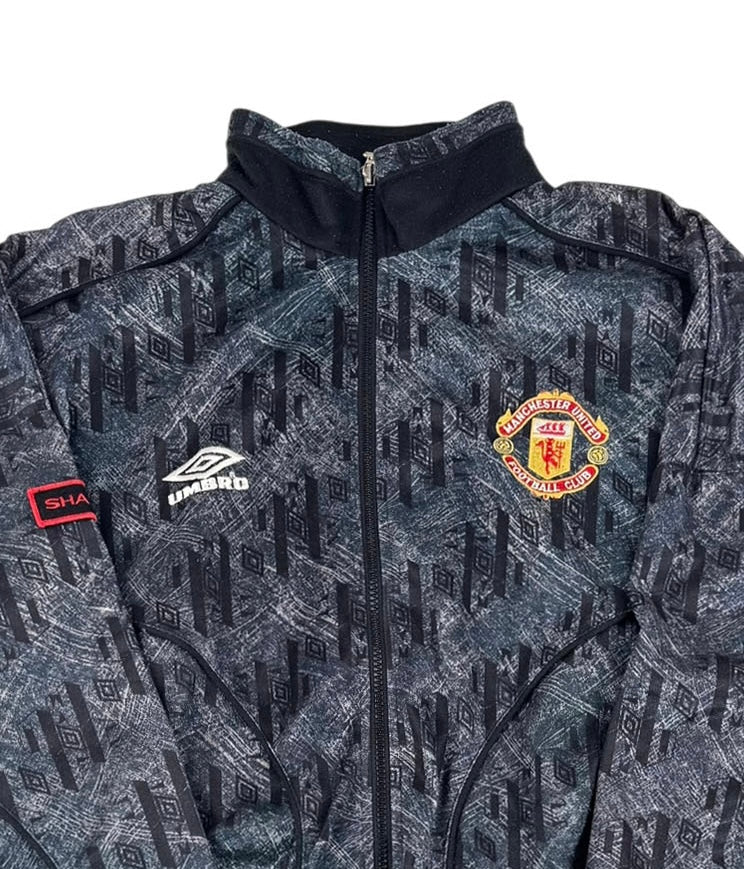 MAN U 1994 98 TRAINING JACKET Front Detail