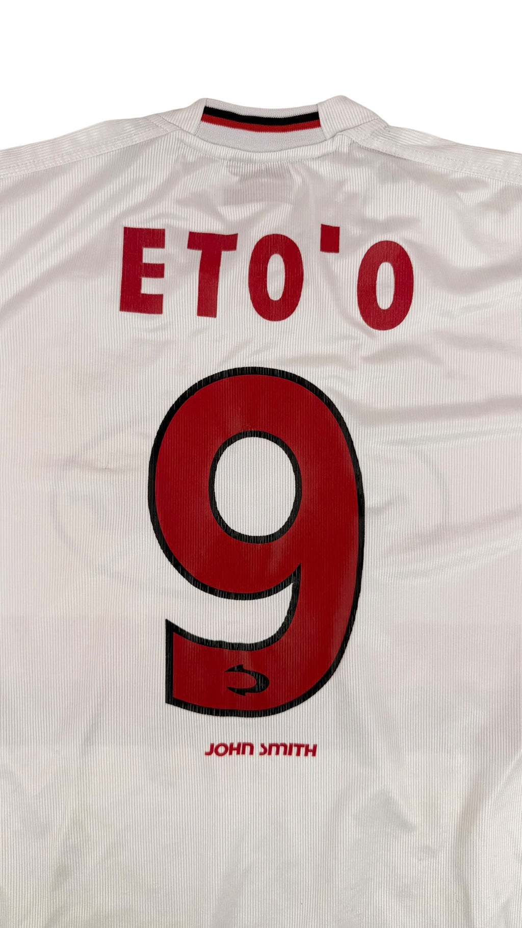 MALLORCA 2000/01 AWAY SHIRT - #9 ETO'O (SIZE XL)