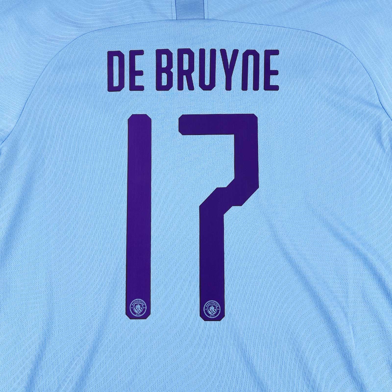 MANCHESTER CITY 2019/20 HOME SHIRT - #17 DE BRUYNE