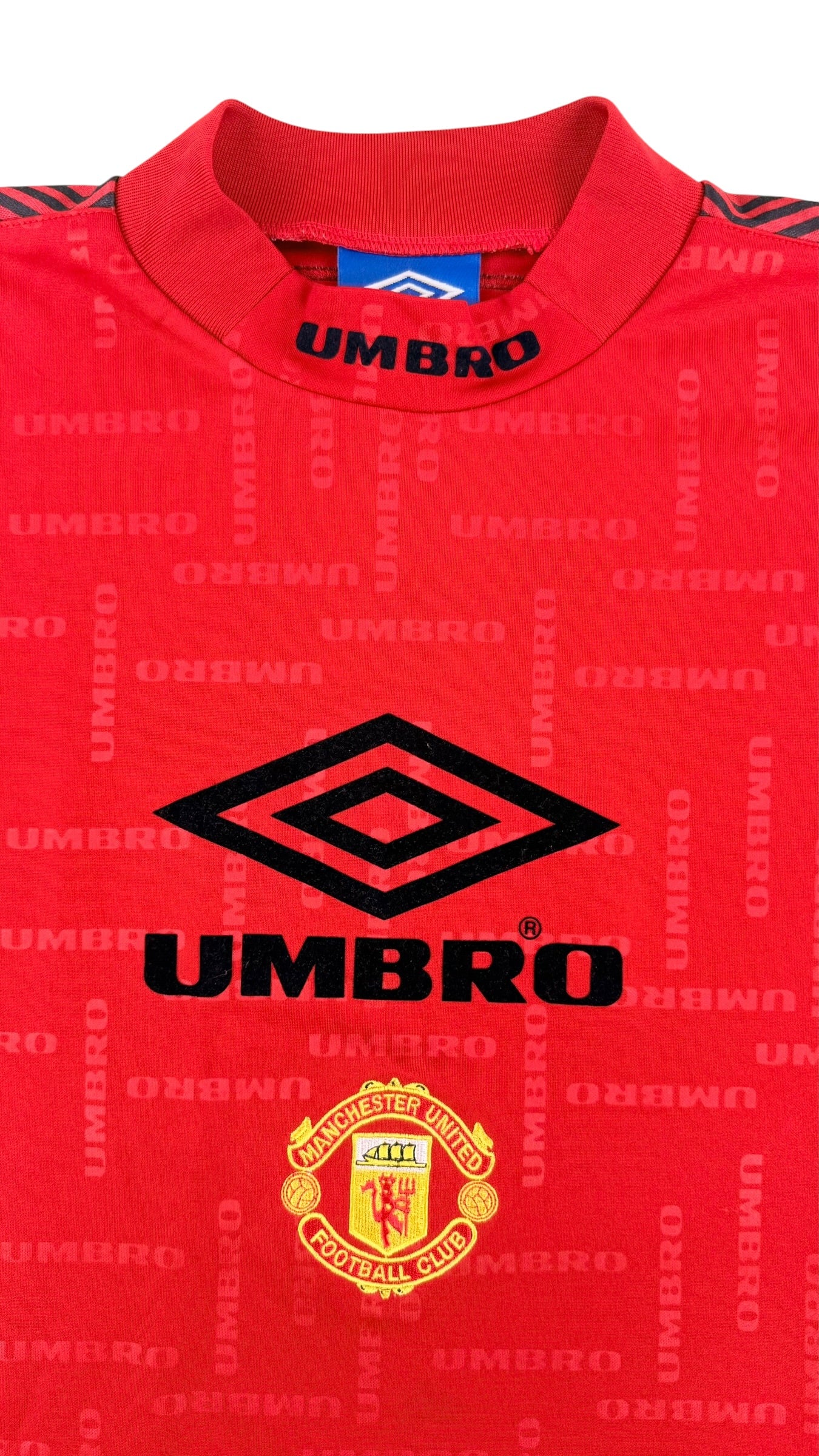 MANCHESTER UNITED 1996/97 TRAINING SHIRT (SIZE XL)