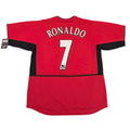 Manchester United 2002_04 homeshirt Ronaldo