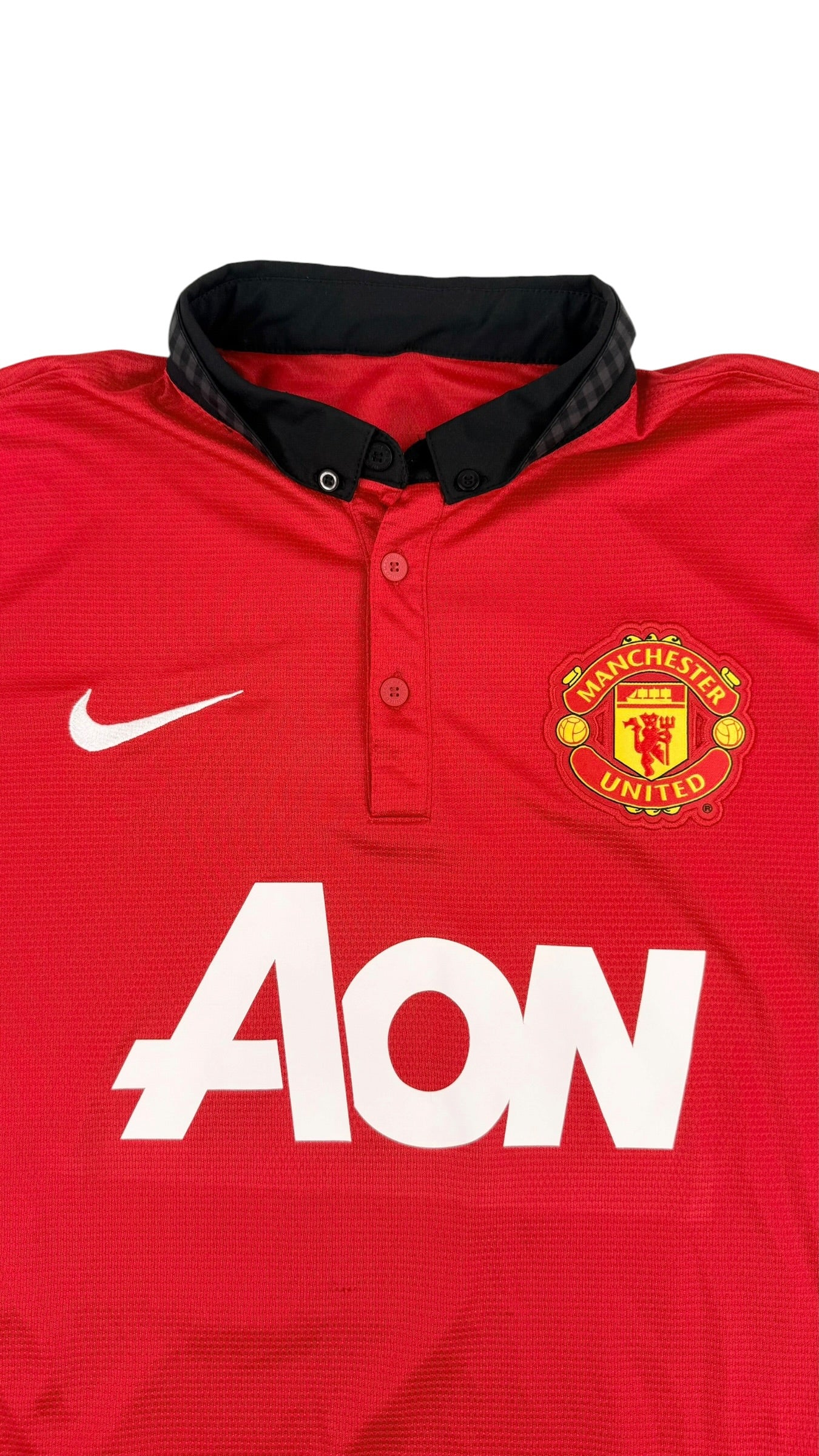 MANCHESTER UNITED 2013/14 HOME SHIRT - #14 CHICHARITO (SIZE M)