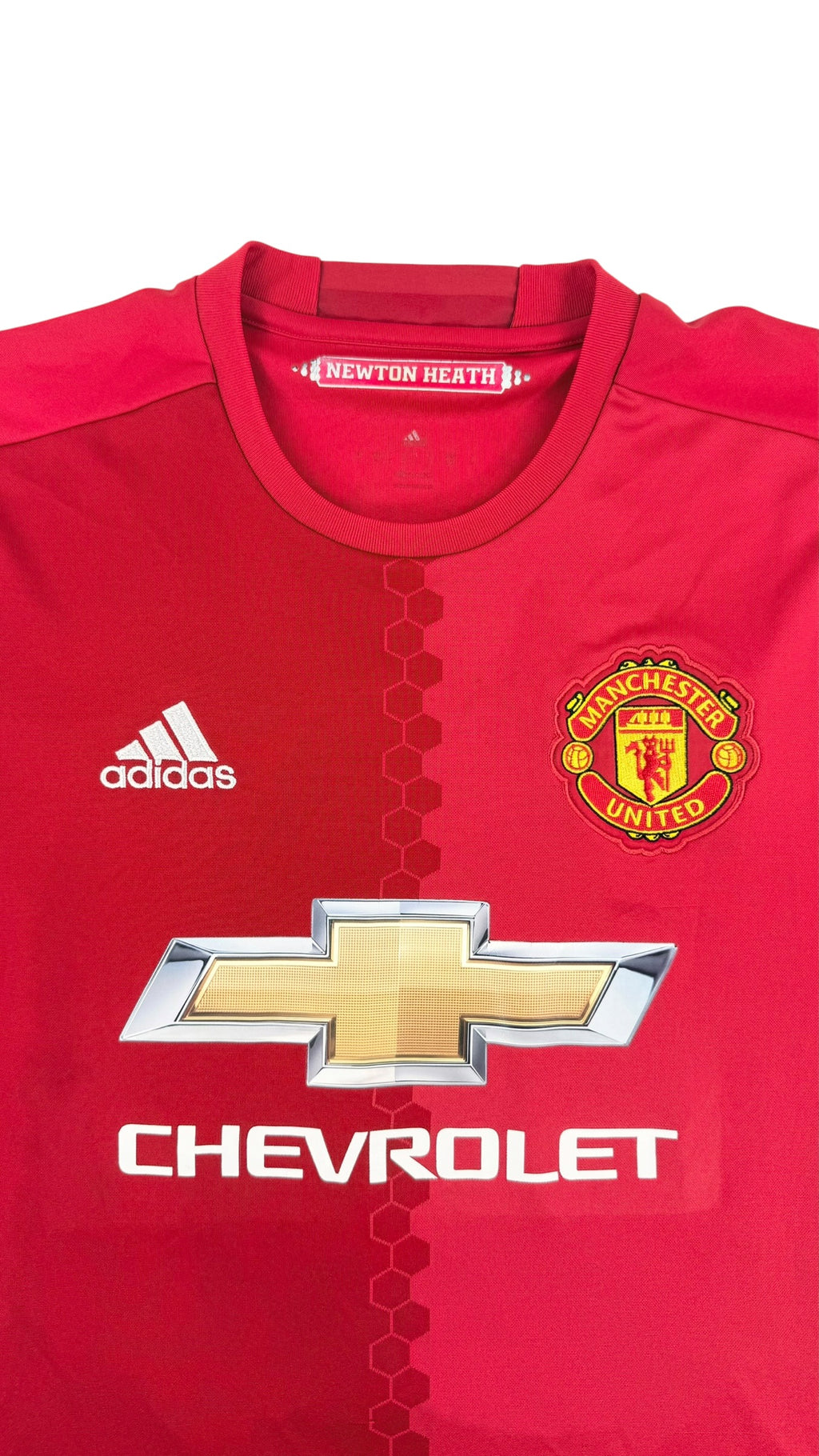 MANCHESTER UNITED 2016/17 HOME SHIRT - #23 SHAW (SIZE S)