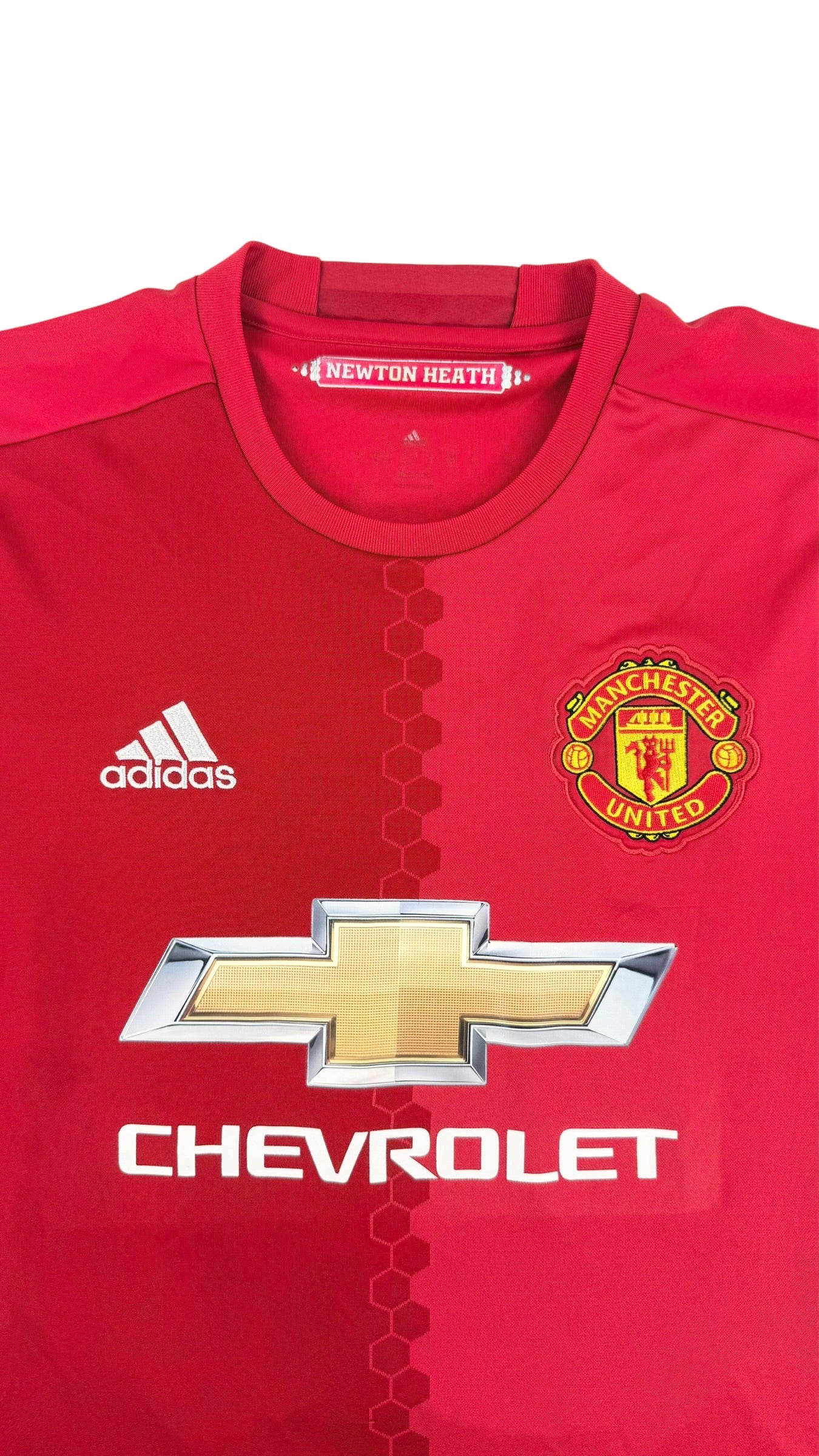 MANCHESTER UNITED 2016/17 HOME SHIRT - #23 SHAW (SIZE S)