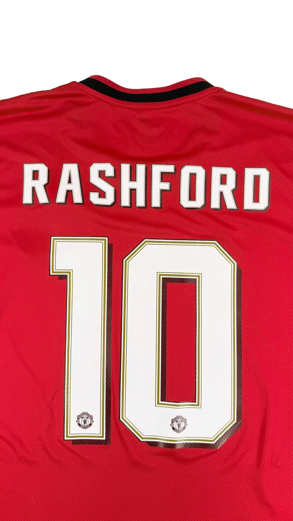 MANCHESTER UNITED 2019/20 HOME SHIRT - #10 RASHFORD (SIZE XL)