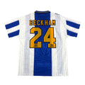 MANCHESTER UNITED 1994/95 THIRD SHIRT - #24 BECKHAM