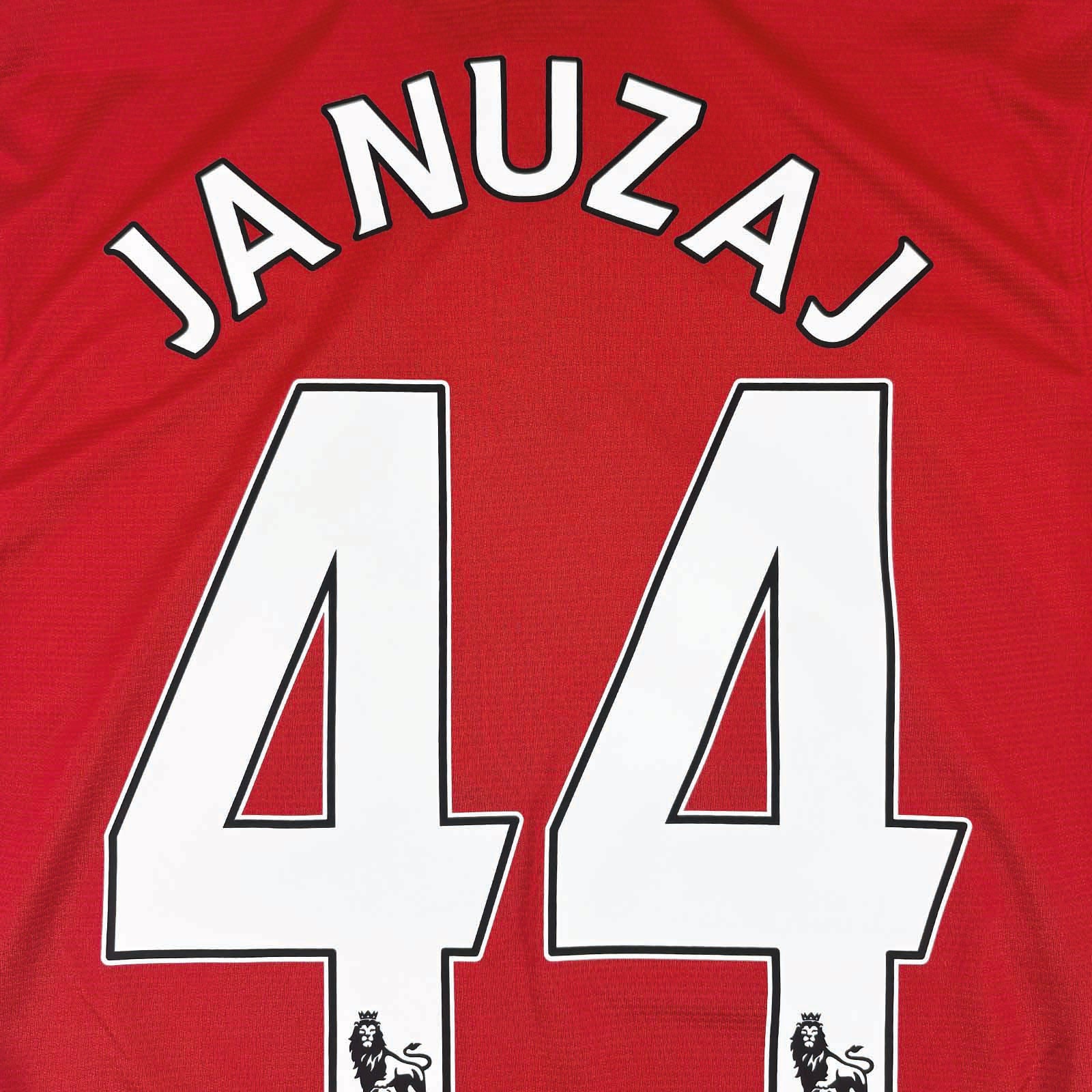 MANCHESTER UNITED 2013/14 HOME SHIRT - #44 JANUZAJ (SIZE M)