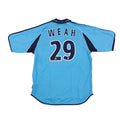 OLYMPIQUE MARSEILLE 2000/01 AWAY SHIRT - #29 WEAH (SIZE M) NWT