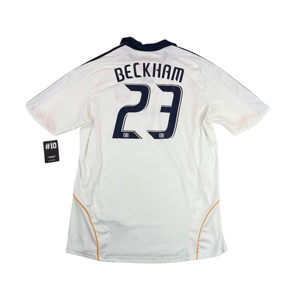 LA GALAXY 2008/09 HOME SHIRT -  #23 BECKHAM (SIZE XL)
